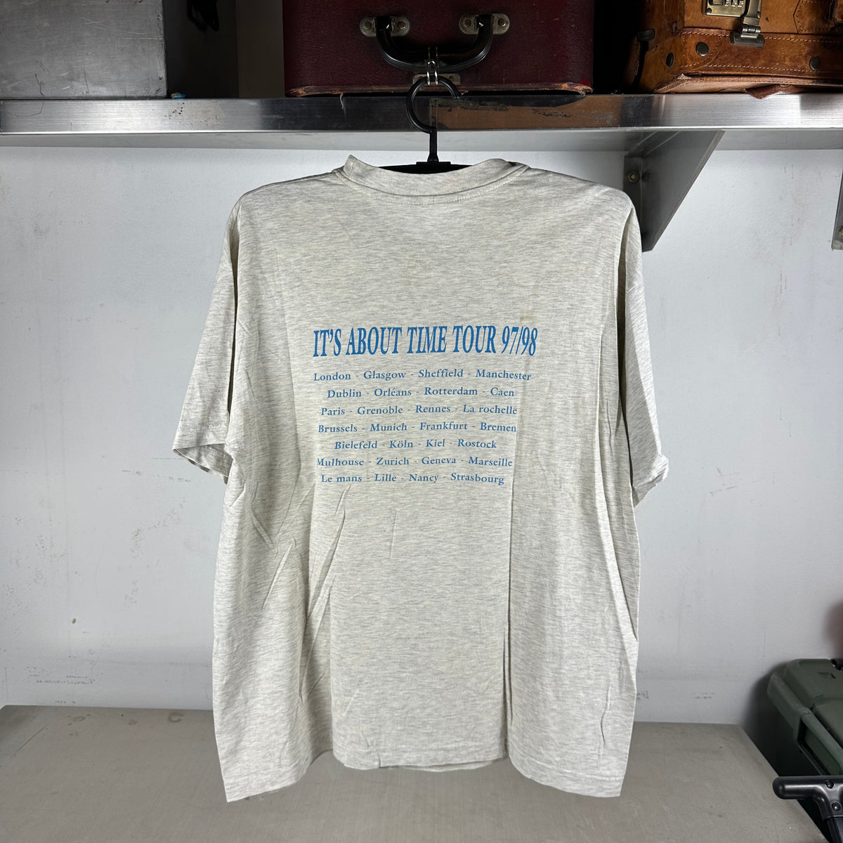 Vintage 1997/98 Supertramp It's All About Time Tour Rock Band T-shirt