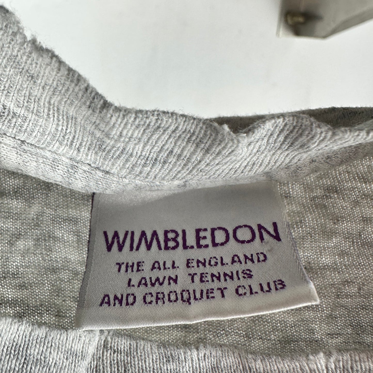 Vintage 90s Wimbledon Tennis Championships Logo Single Stitch T-shirt