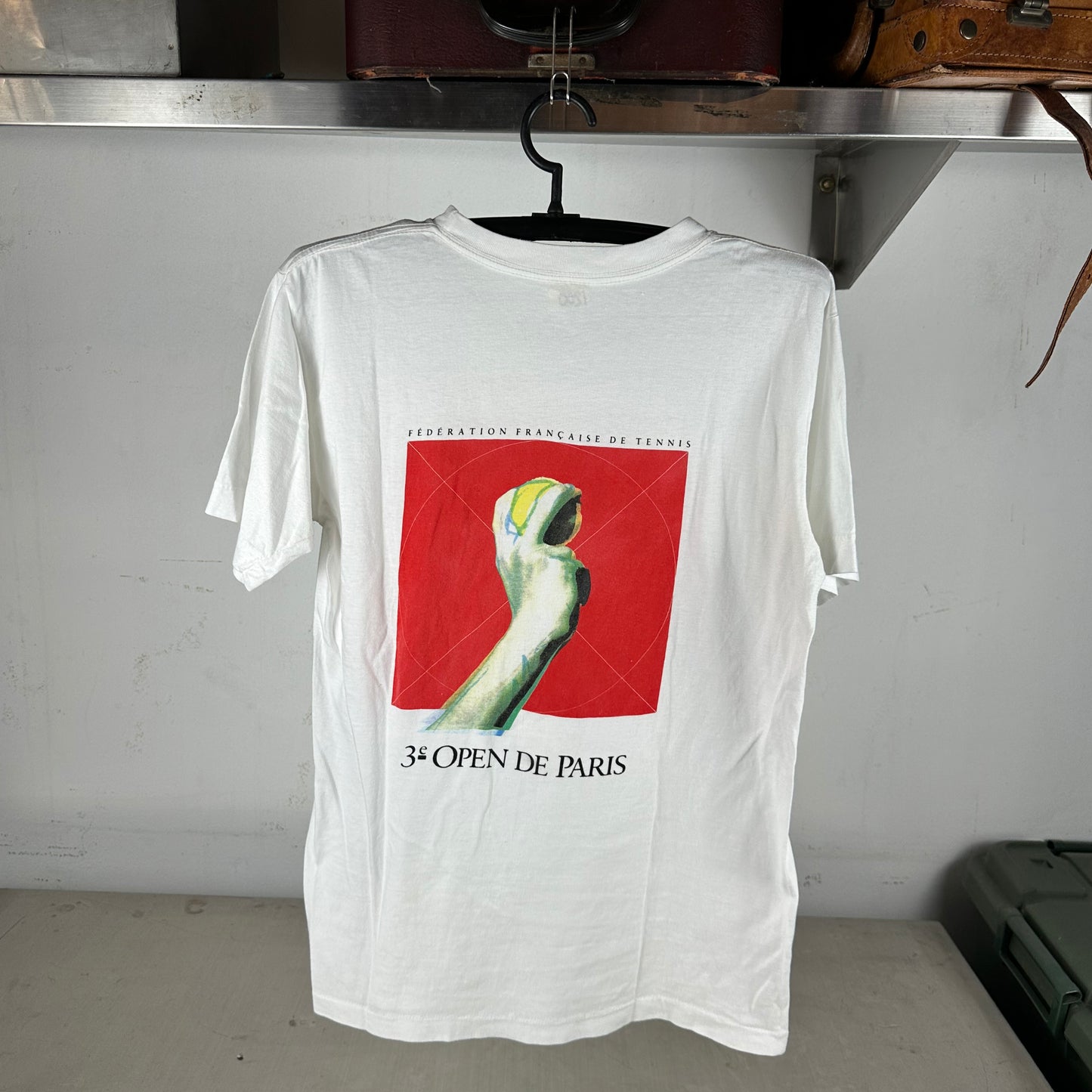 Vintage 1988 Roland Garros French Open Open De Paris Single Stitch T-shirt