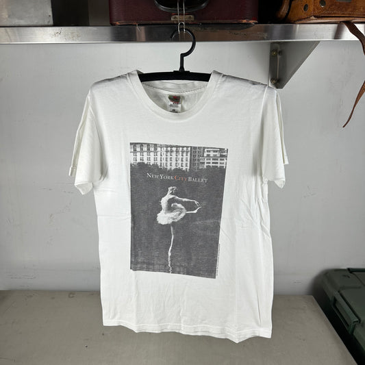 Vintage 90s New York City Ballet Darci Kistler Swan Lake Graphic T-shirt