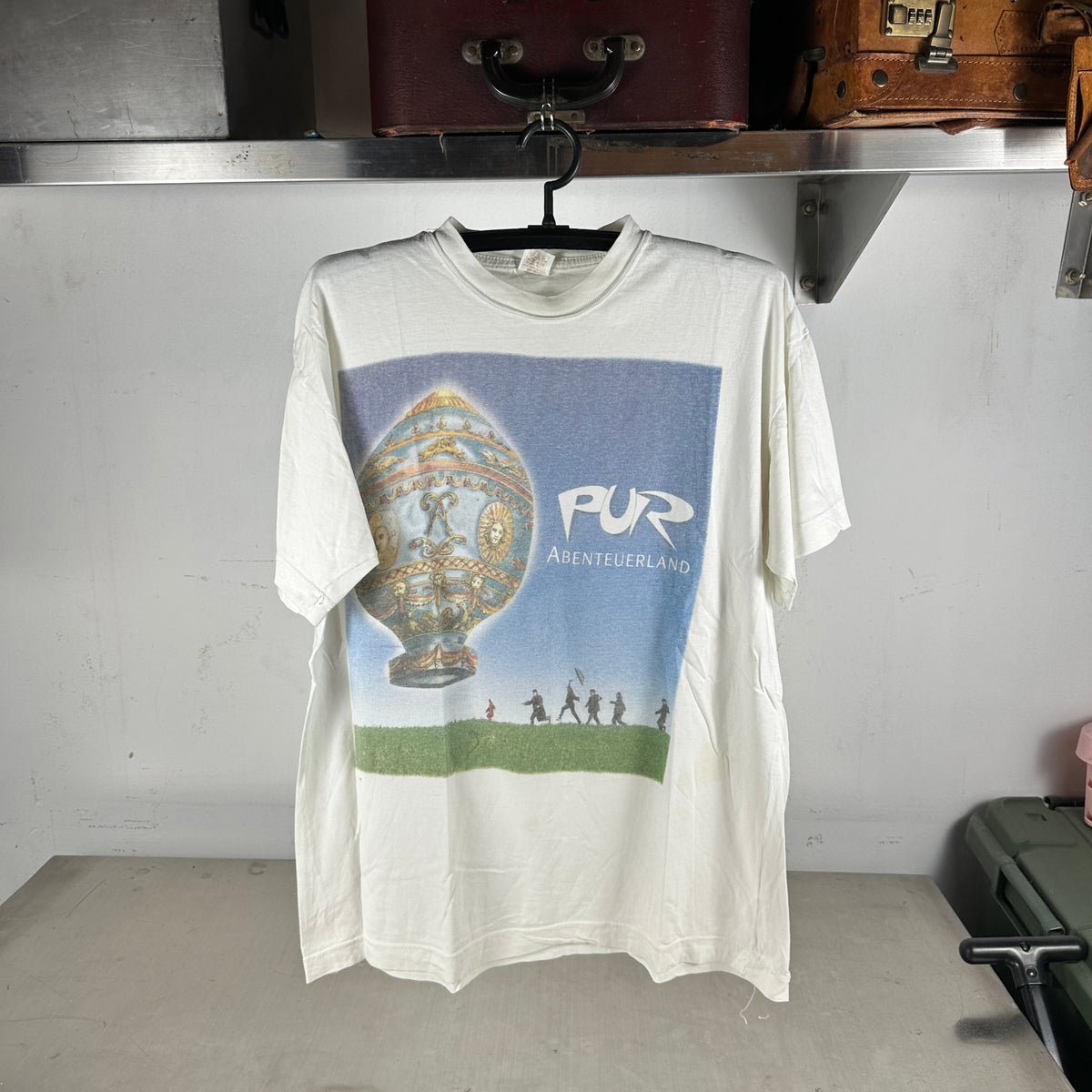 Vintage 1995/96 Pur Abenteuerland Tour Concert German Pop Band T-shirt