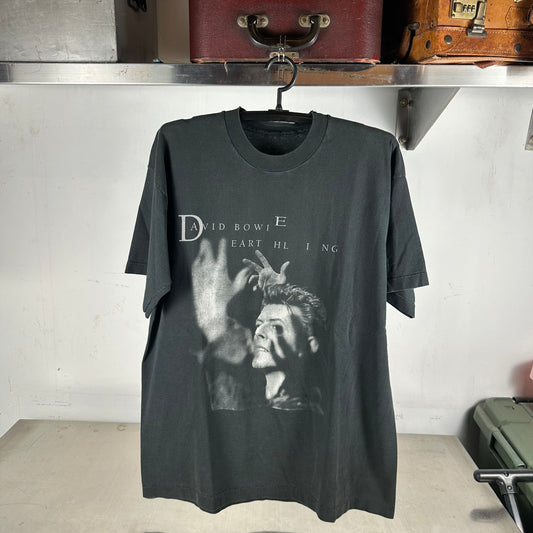 Vintage 90s David Bowie Earthling Tour Concert Single Stitch T-shirt