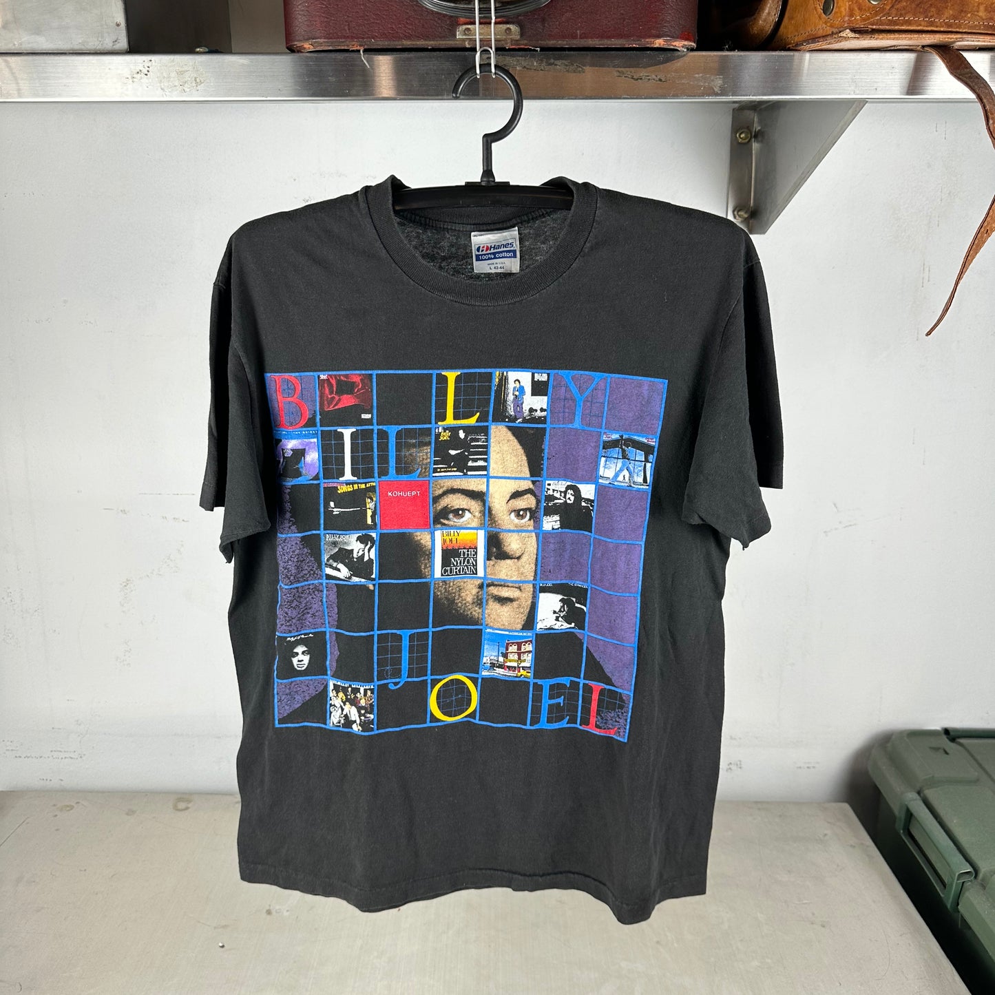 Vintage 1990 Billy Joel Giants Stadium Concert Single Stitch T-shirt