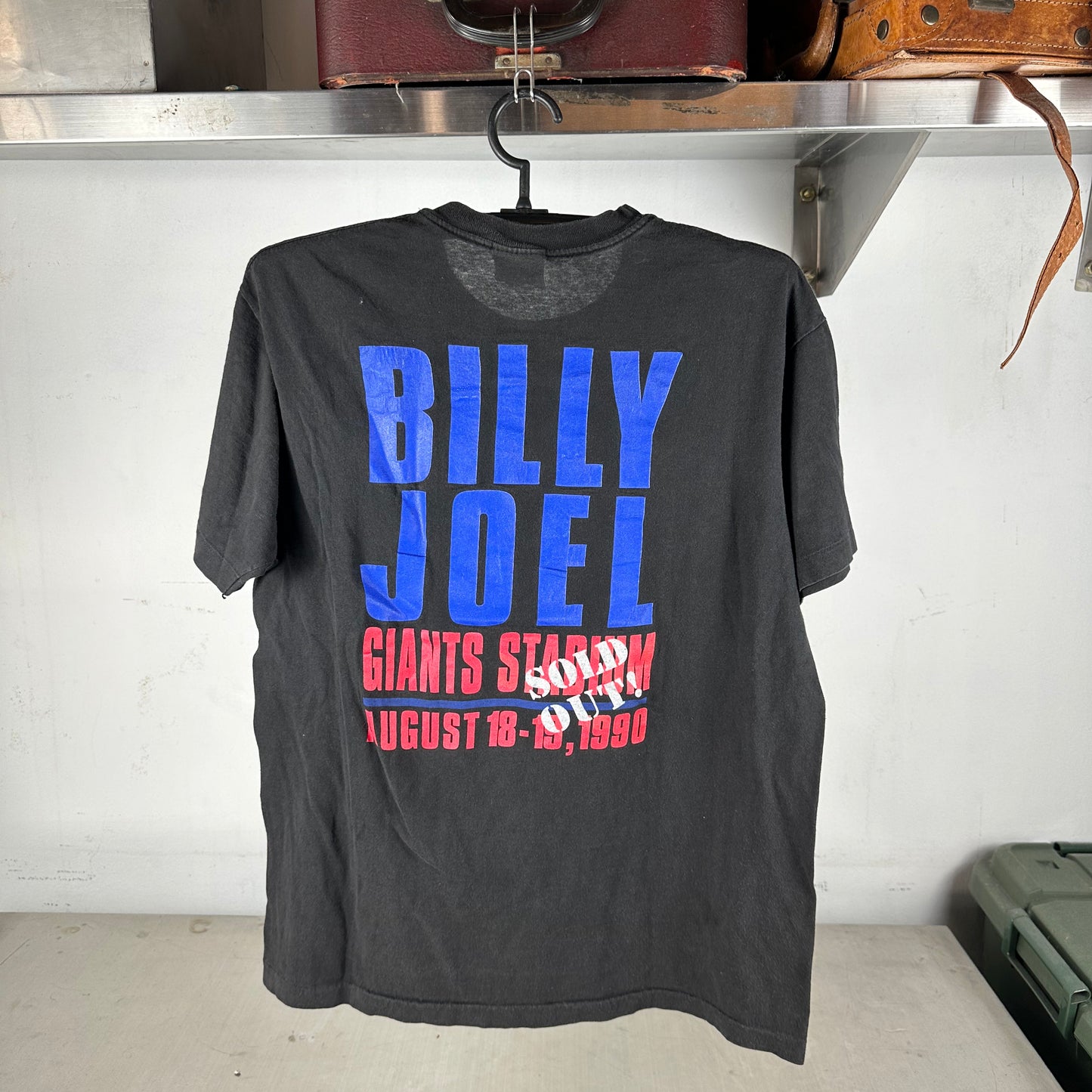 Vintage 1990 Billy Joel Giants Stadium Concert Single Stitch T-shirt