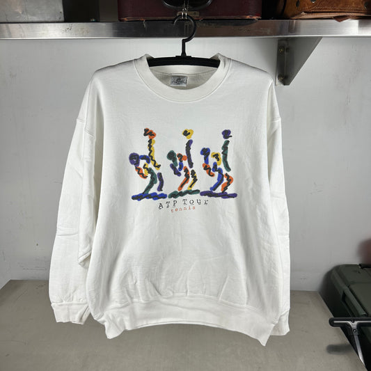 Vintage 90s ATP Tour Tennis Graphic Sweatshirt&nbsp;