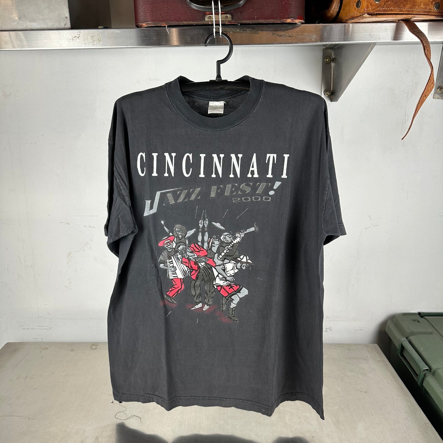 Vintage 2000 Cincinnati Jazz Festival D' Angelo Erykah Badu Gerald LeVert T-shirt