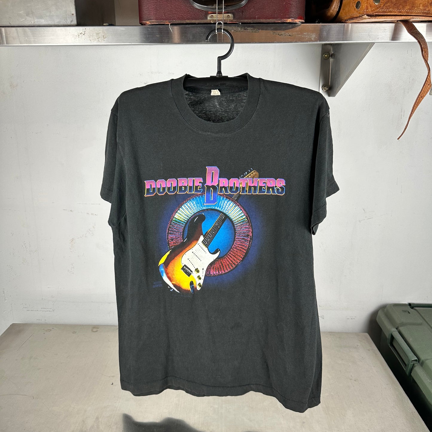 Vintage 1991 The Doobie Brothers Brotherhood Rock Band Single Stitch T-shirt