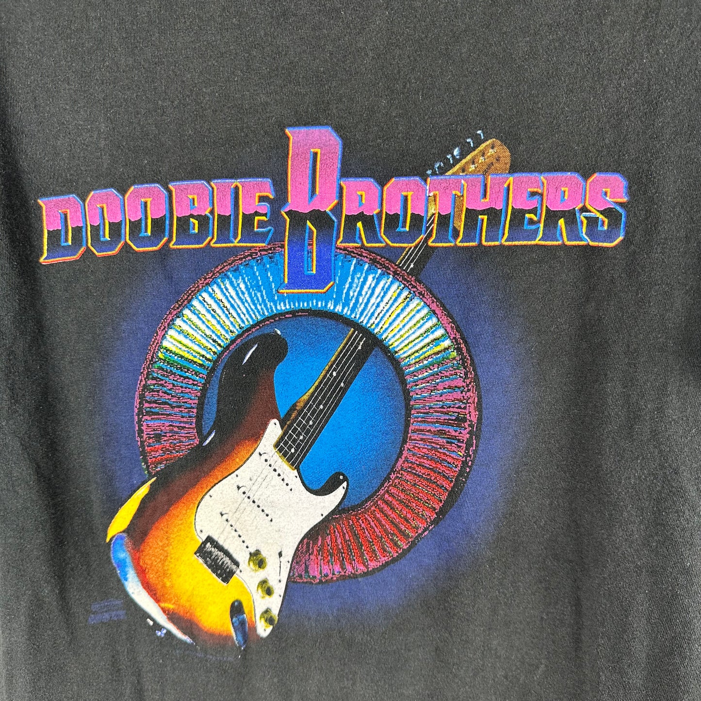 Vintage 1991 The Doobie Brothers Brotherhood Rock Band Single Stitch T-shirt