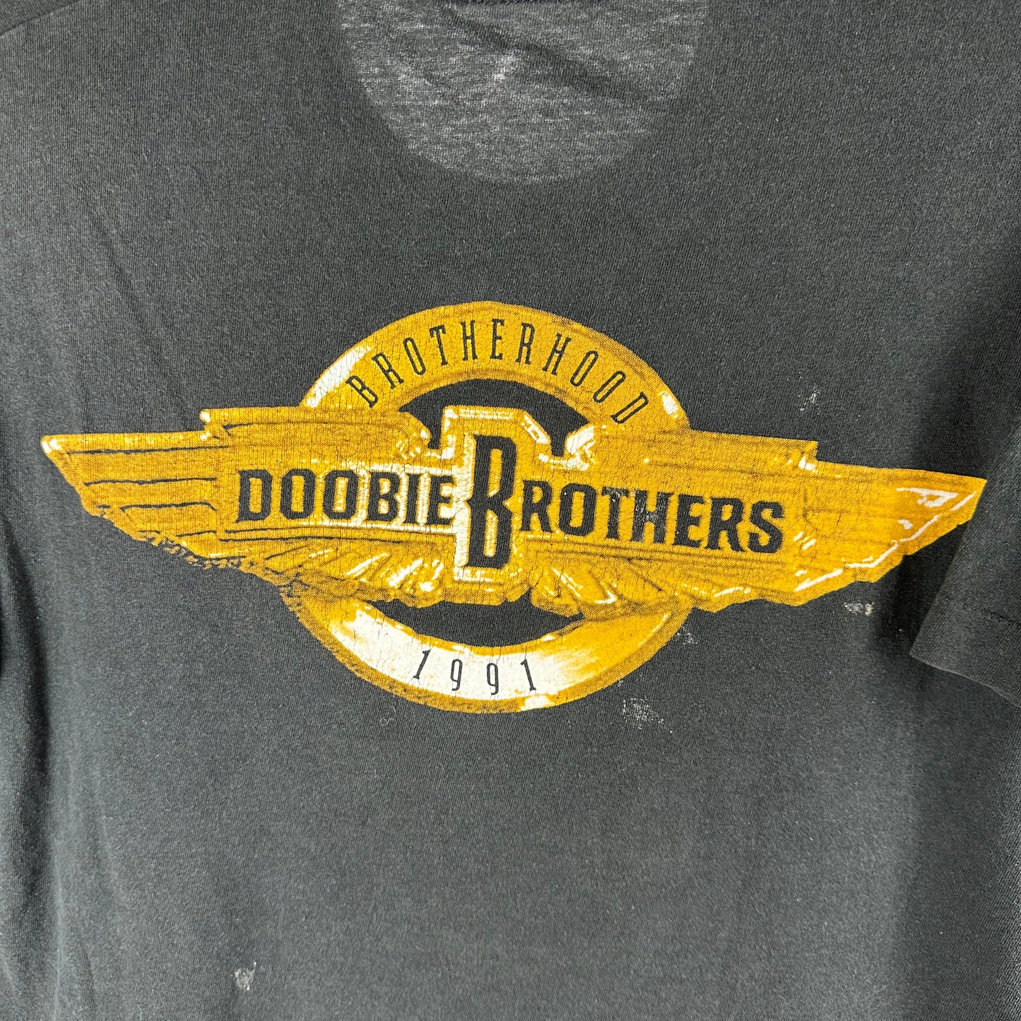 Vintage 1991 The Doobie Brothers Brotherhood Rock Band Single Stitch T-shirt