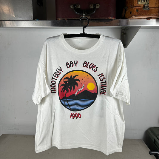 Vintage 1996 Monterey Bay Blues Festival Buddy Guy Patti Labelle T-shirt