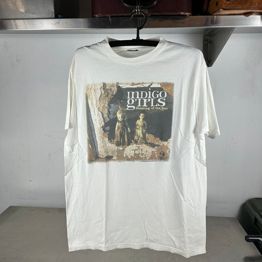 Vintage 1997 Indigo Girls Shaming of the Suns Tour Concert Folk Music T-shirt