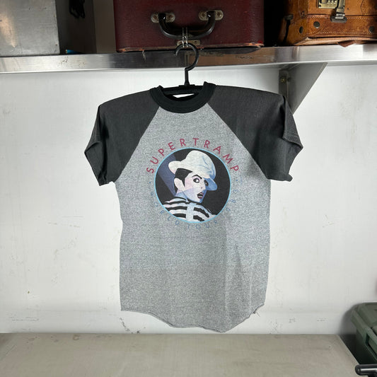 Vintage 1983 Supertramp World Tour Graphic Rock Band T-shirt