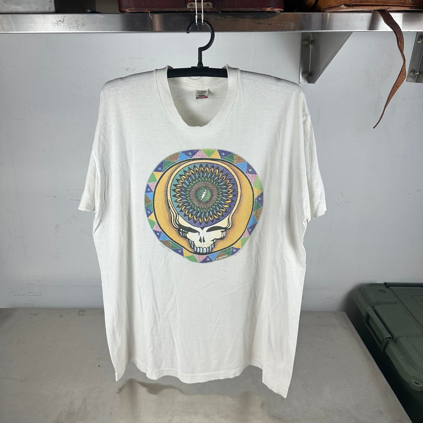 Vintage 1995 Grateful Dead Double Graphic Sided Single Stitch T-shirt
