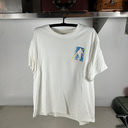 Vintage 90s Nike Andre Agassi Tennis Challenge Court Graphic Single Stitch T-shirt