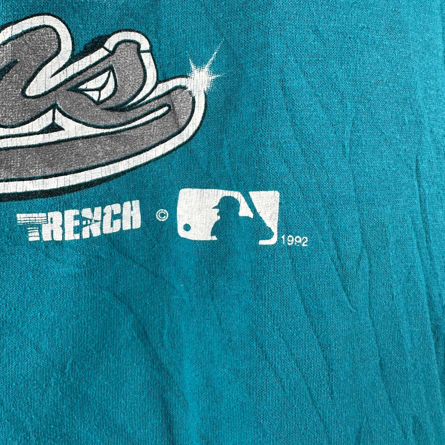 Vintage 1992 Florida Marlins Baseball MLB Single Stitch T-shirt