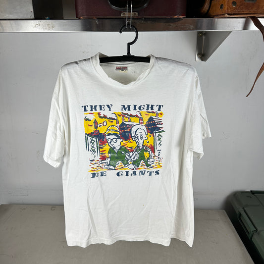 Vintage 90s They Might Be Giants Alternative Rock Band Single Stitch T-shirt