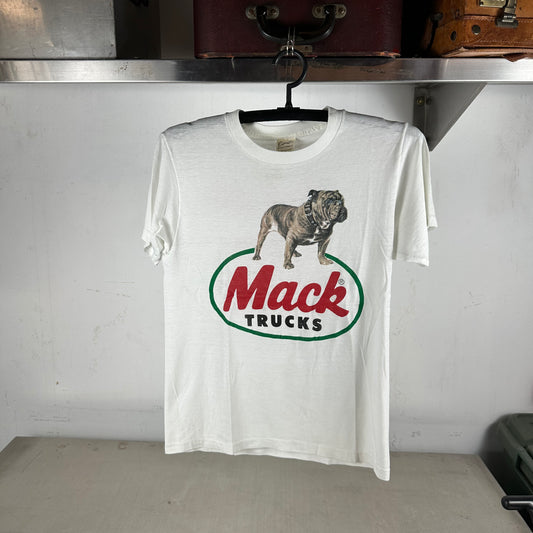 Vintage 80s Mack Trucks Bulldog Graphic Promo Single Stitch T-shirt