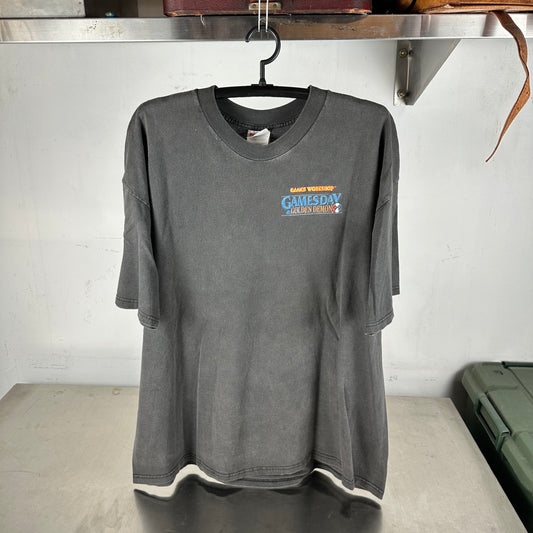 Vintage 1999 Golden Demon Games Day Graphic T-shirt