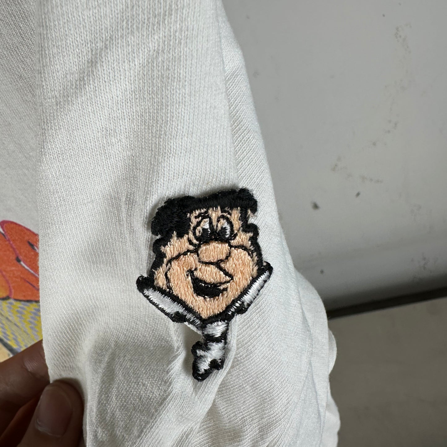 Vintage 1991 The Flintstones From Bedrock to Woodstock Single Stitch T-shirt