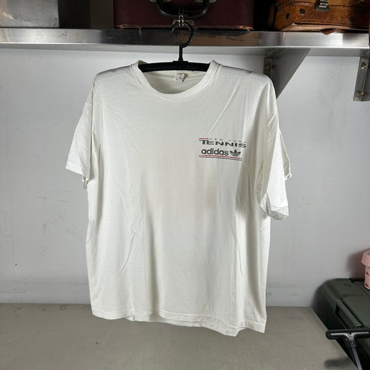 Vintage 90s Adidas New York Tennis Graphic Single Stitch T-shirt