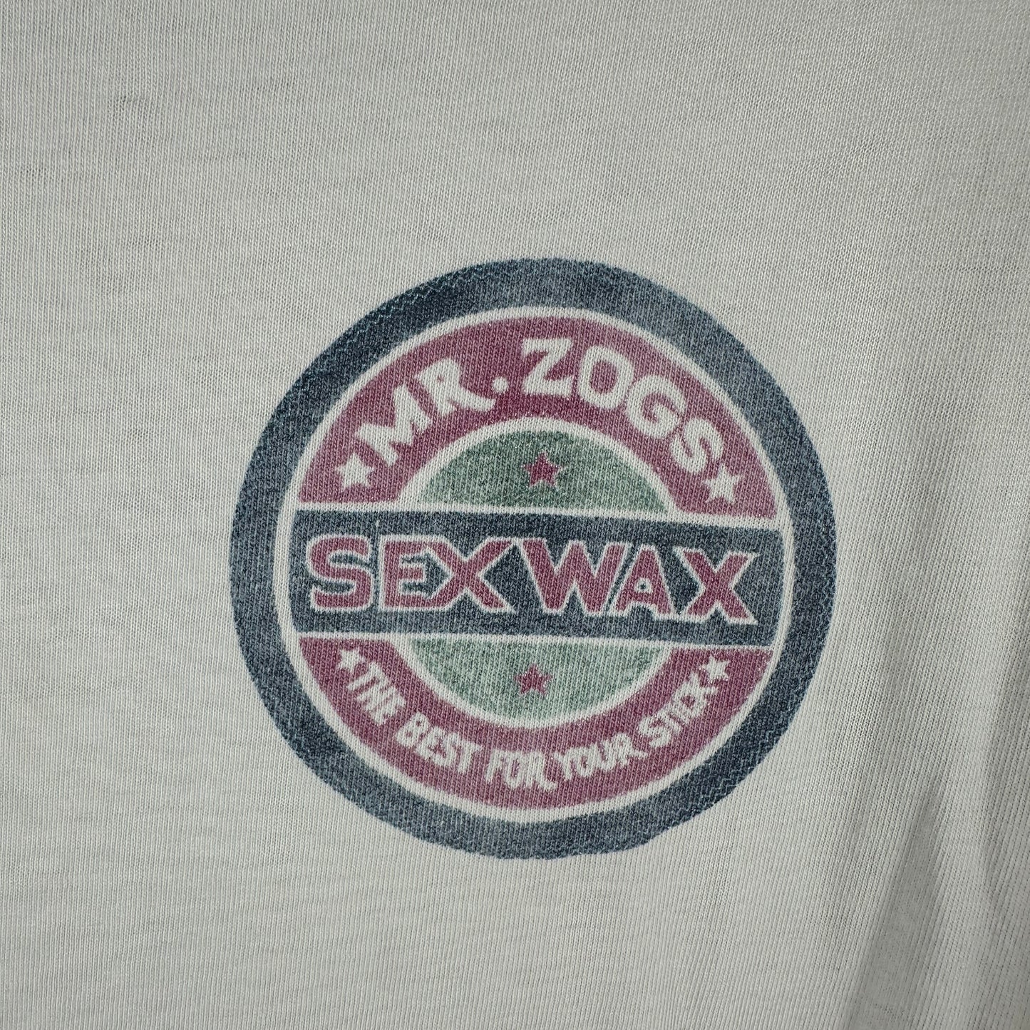 Vintage 90s Mr. Zogs Sex Wax The Best for Your Stick Single Stitch T-shirt