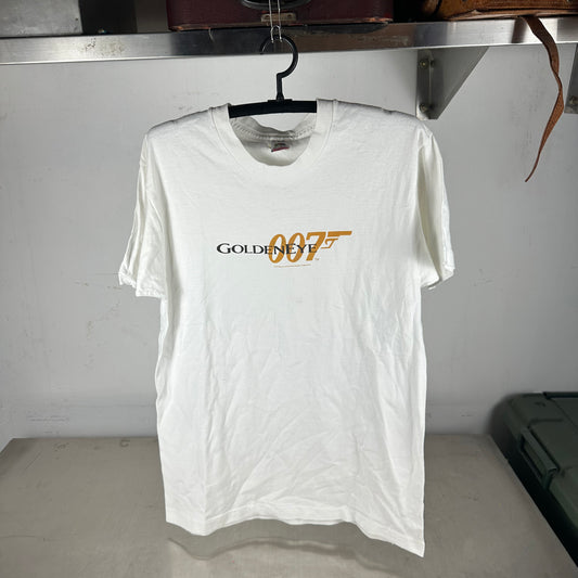 Vintage 1995 GoldenEye 007 James Bond Video Game Promo Single Stitch T-shirt