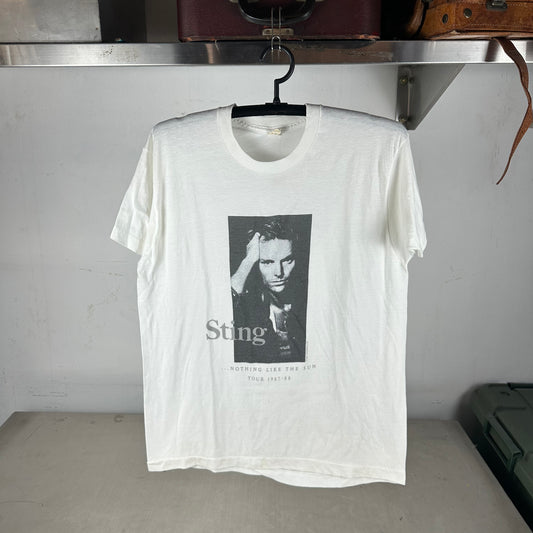 Vintage 1987-88 Sting Nothing Like the Sun Tour Single Stitch T-shirt