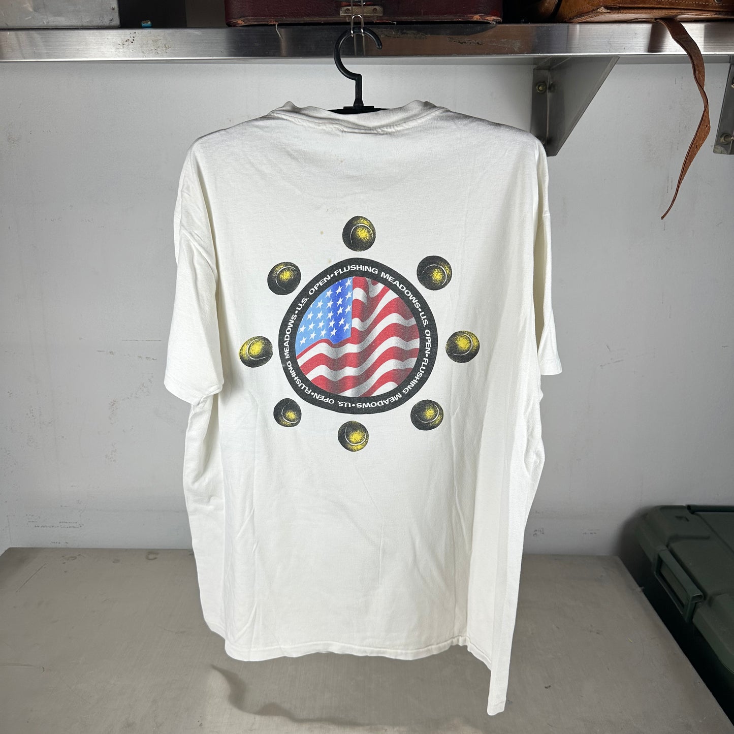 Vintage 90s US Open Tennis Championships Flushing Meadows Graphic T-shirt