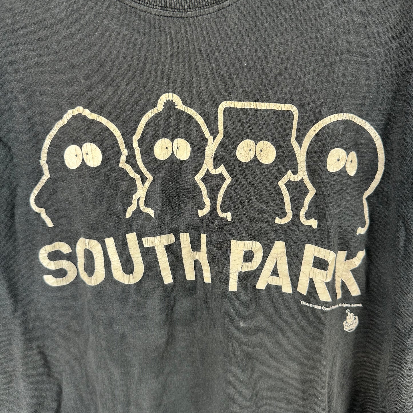 Vintage 1999 South Park Comedy Central TV Show Promo T-shirt