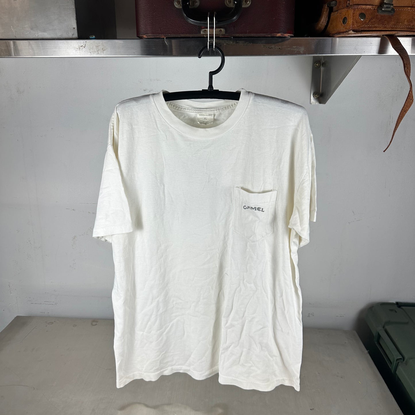 Vintage 90s Camel Cigarettes Promo Pocket Single Stitch T-shirt