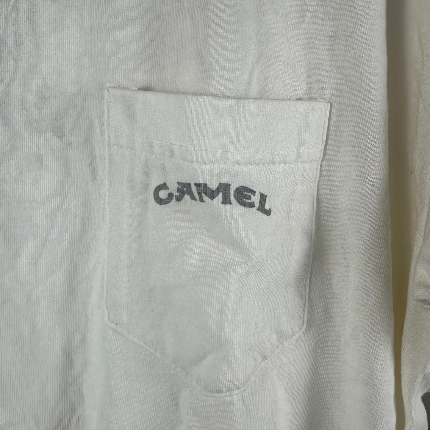 Vintage 90s Camel Cigarettes Promo Pocket Single Stitch T-shirt