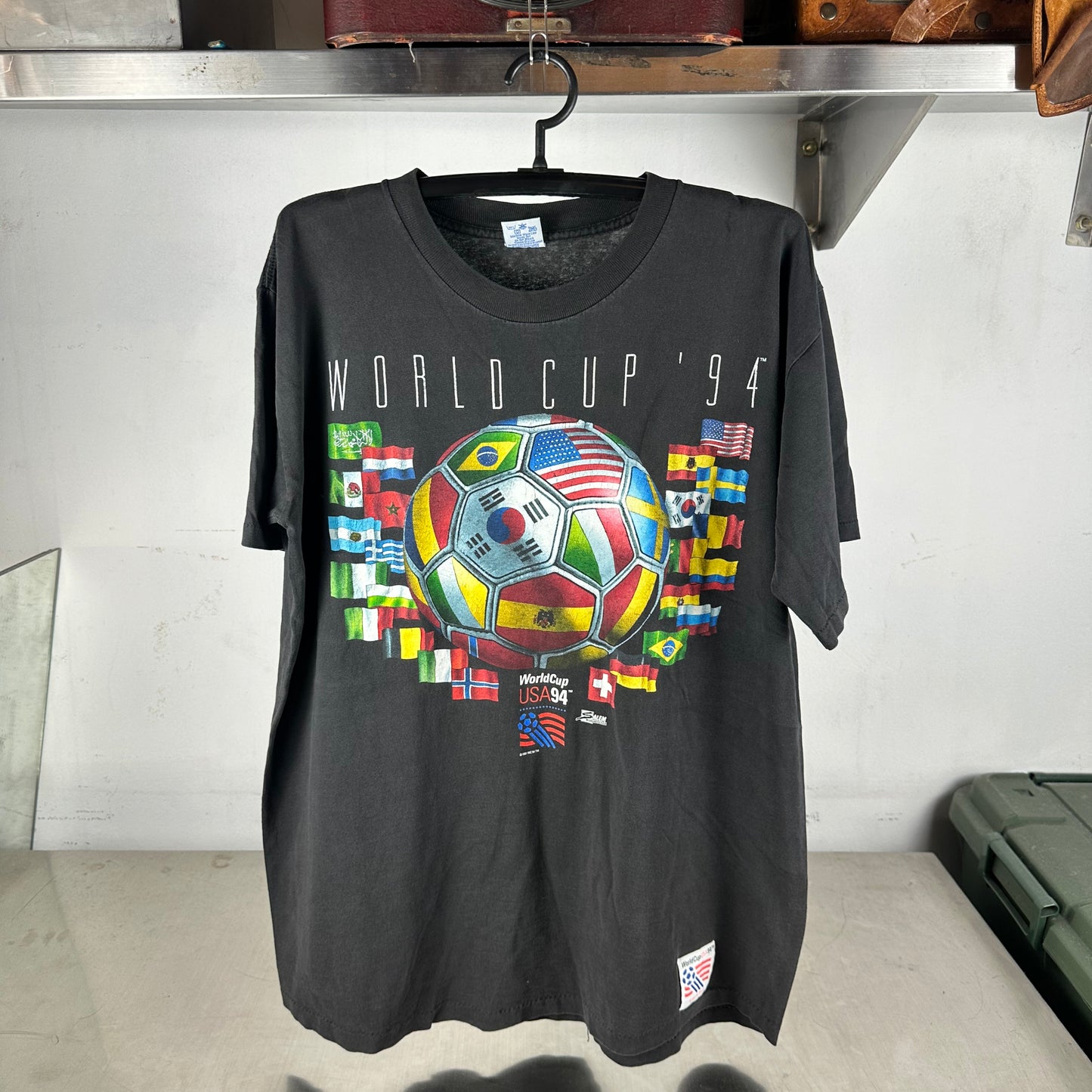 Vintage 1994 USA Soccer World Cup Salem Sportswear Single Stitch T-shirt