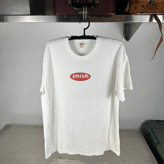 Vintage 1997 Phish The Great Went Concert Rock Band Single Stitch T-shirt