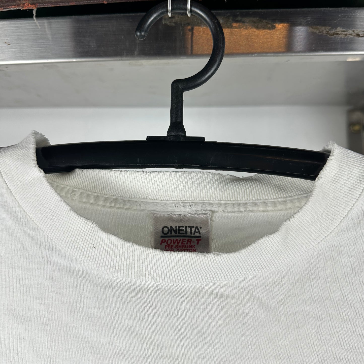 Vintage 1991 While There's Life There's Hope Graphic Single Stitch T-shirt