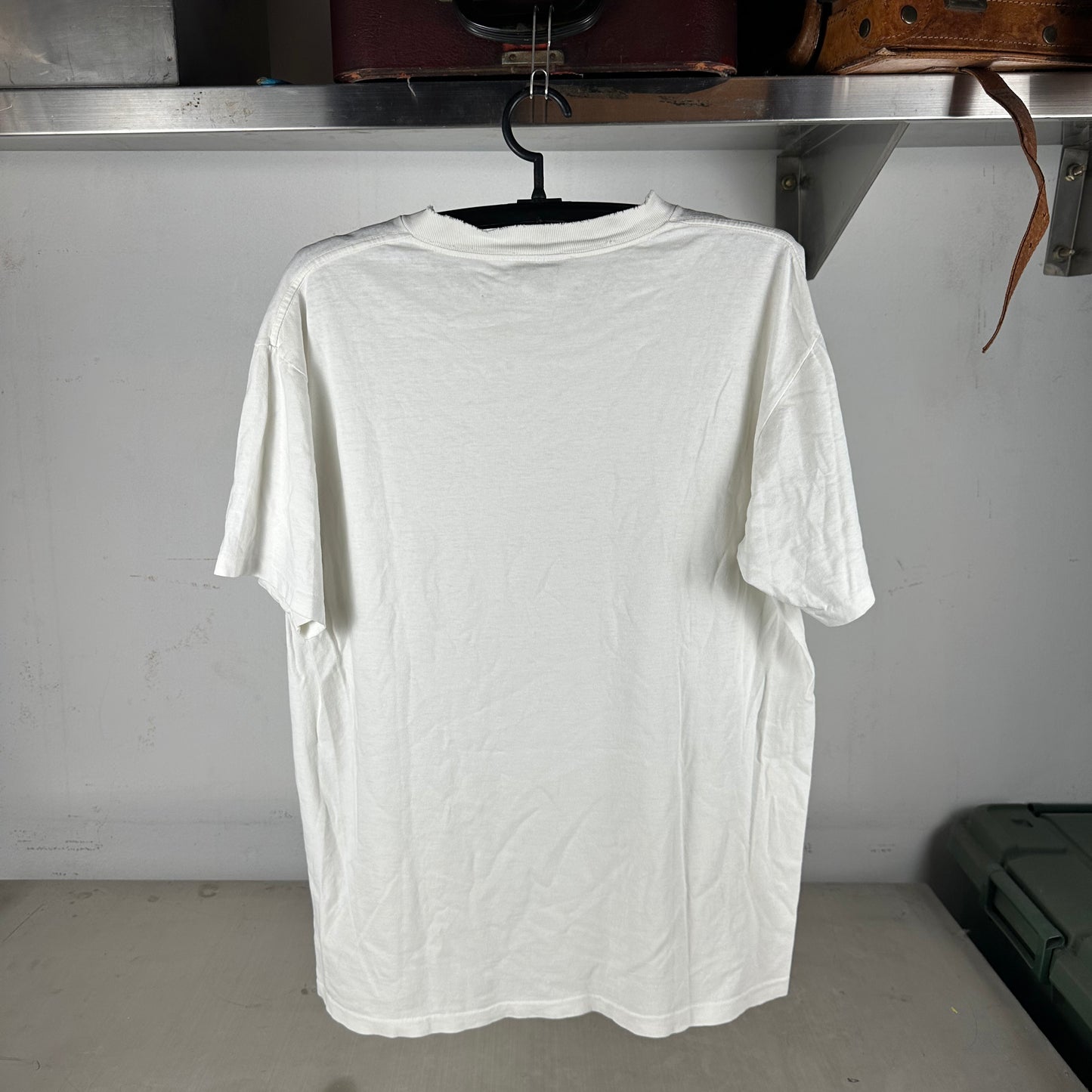 Vintage 1991 While There's Life There's Hope Graphic Single Stitch T-shirt