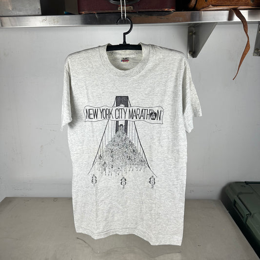 Vintage 90s NYRR New York City Marathon Running Graphic Single Stitch T-shirt