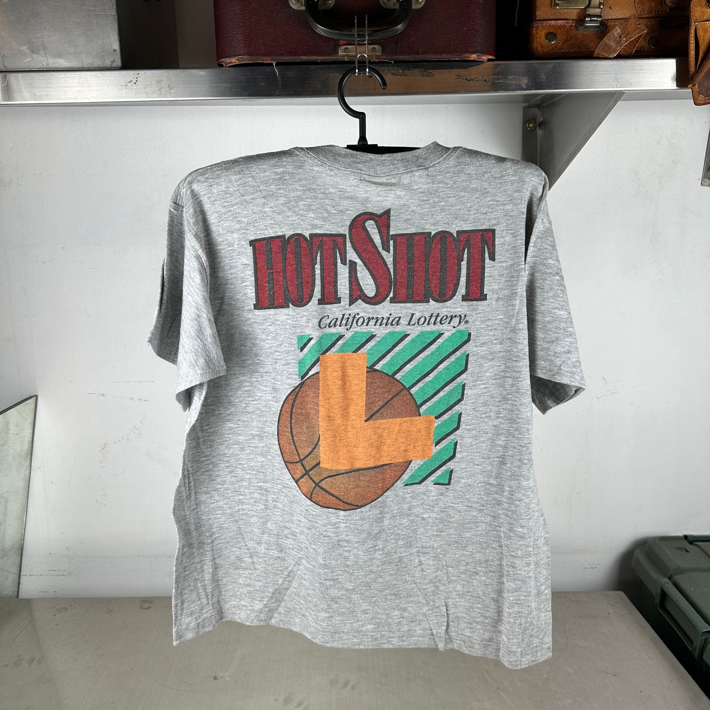 Vintage 1992 Sacramento Kings NBA Caricature Salem Sportswear Single Stitch T-shirt