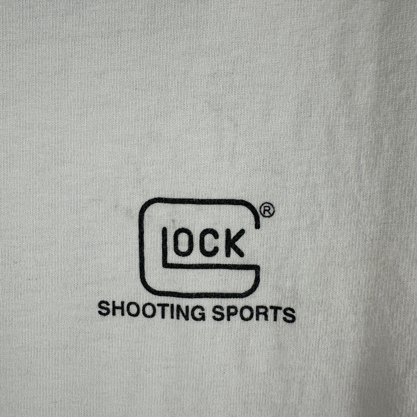 Vintage 90s Glock Shooting Sports Firearm Pistol Single Stitch T-shirt