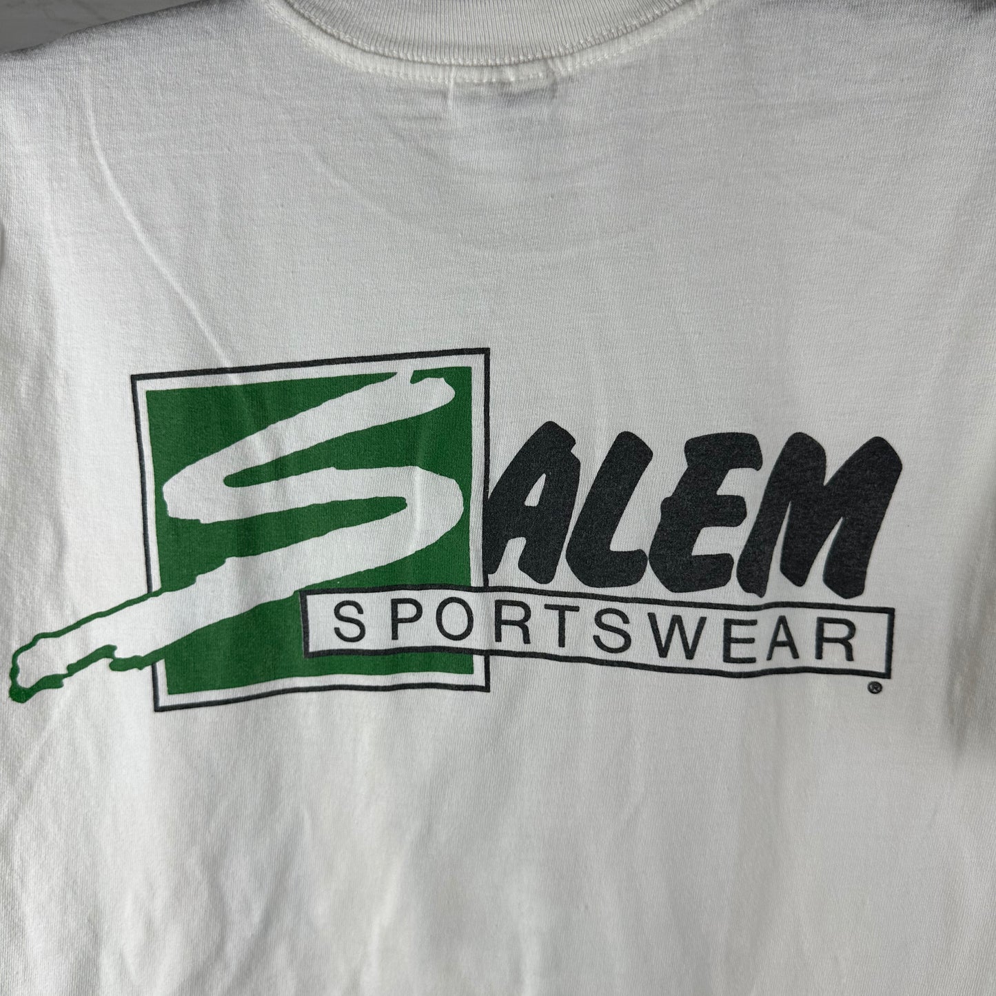 Vintage 1993 Larry Bird Night Boston Celtics NBA Caricature Salem Sportswear T-shirt