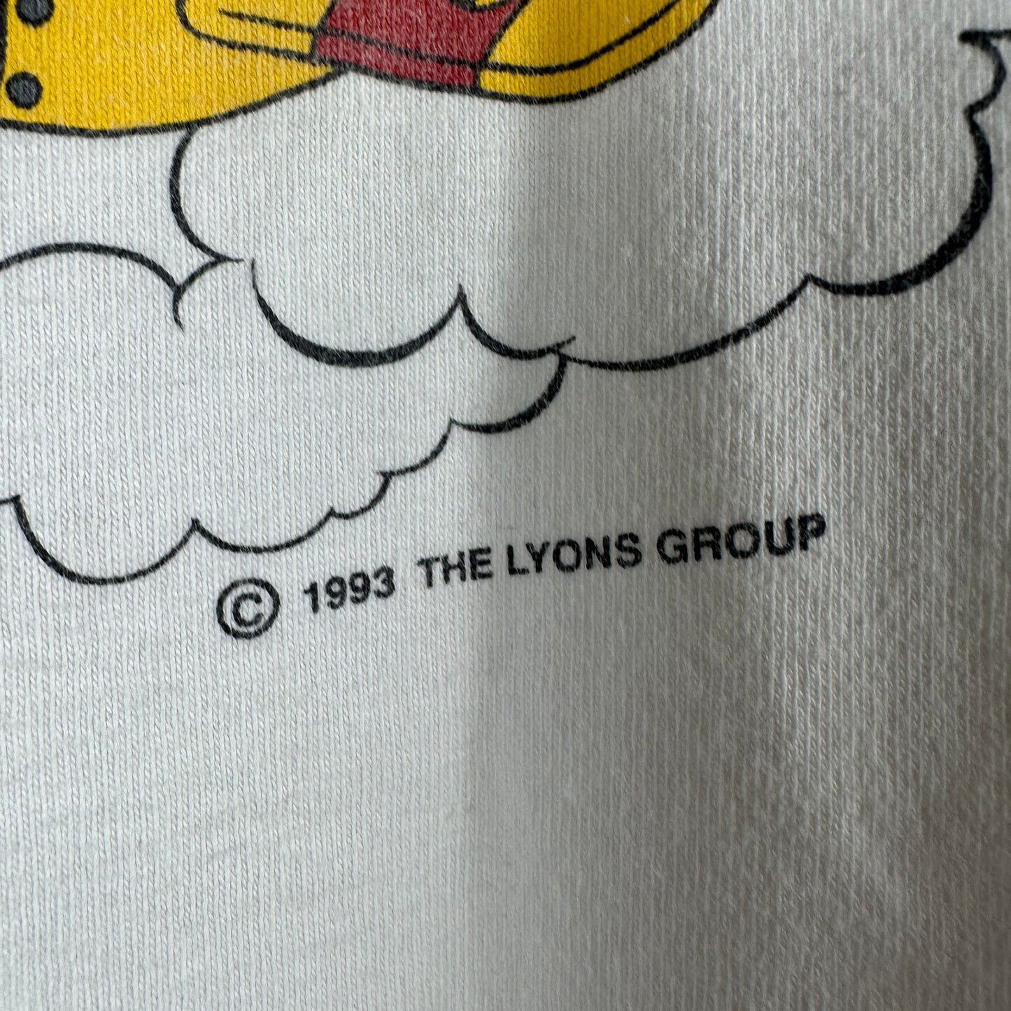 Vintage 1993 Barney the Dinosaur Graphic Single Stitch T-shirt