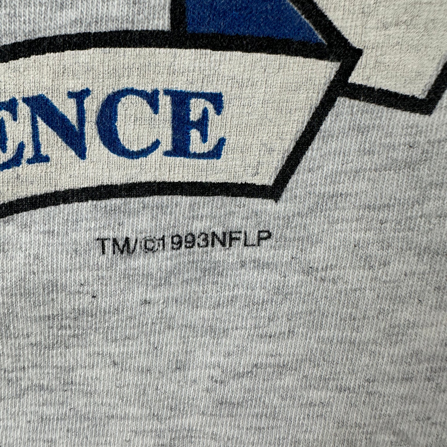 Vintage 1993 New York Giants Football NFL Gridiron Excellence Single Stitch T-shirt