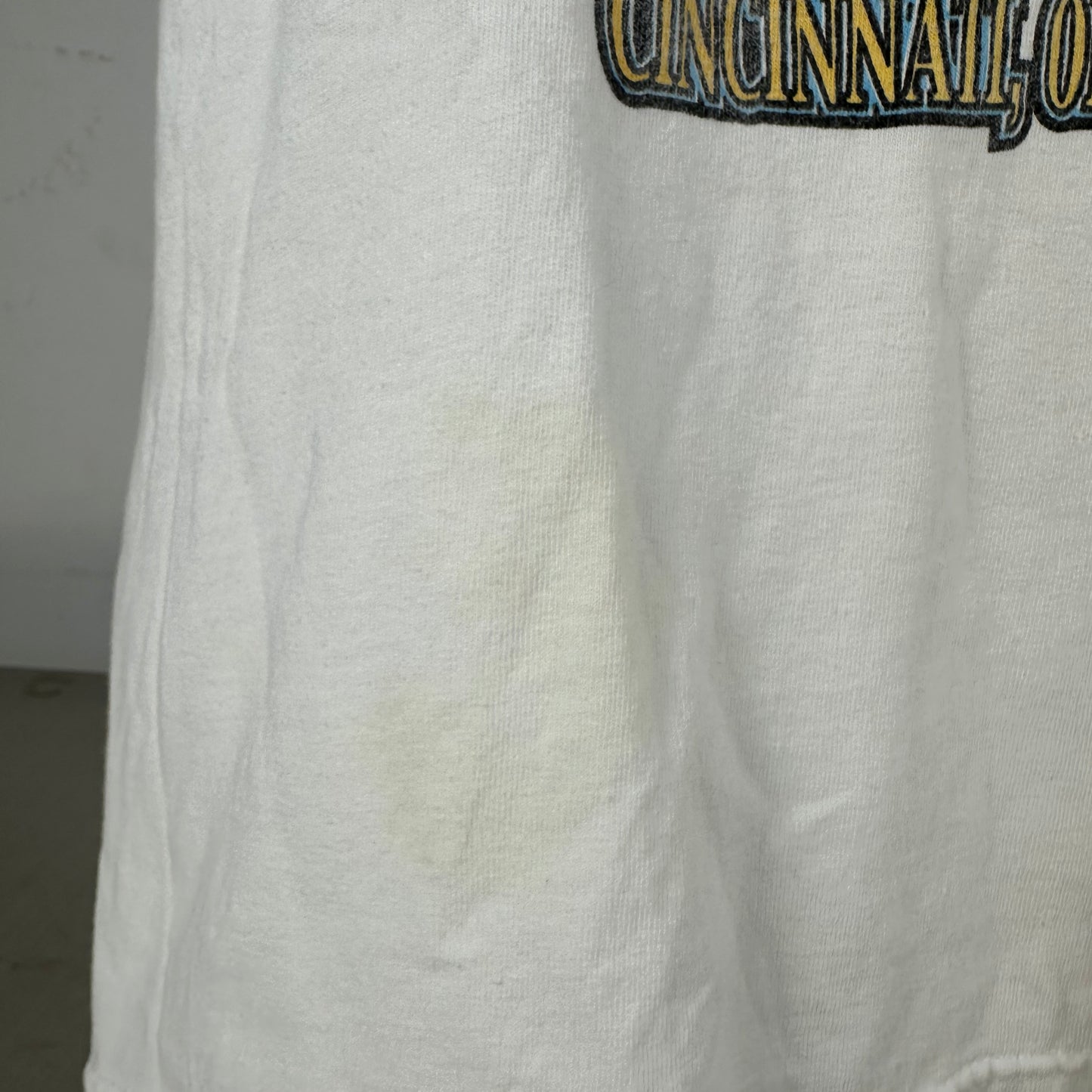 Vintage 2005 Cincinnati Music Fest Kanye West Luther Vandross Concert T-shirt