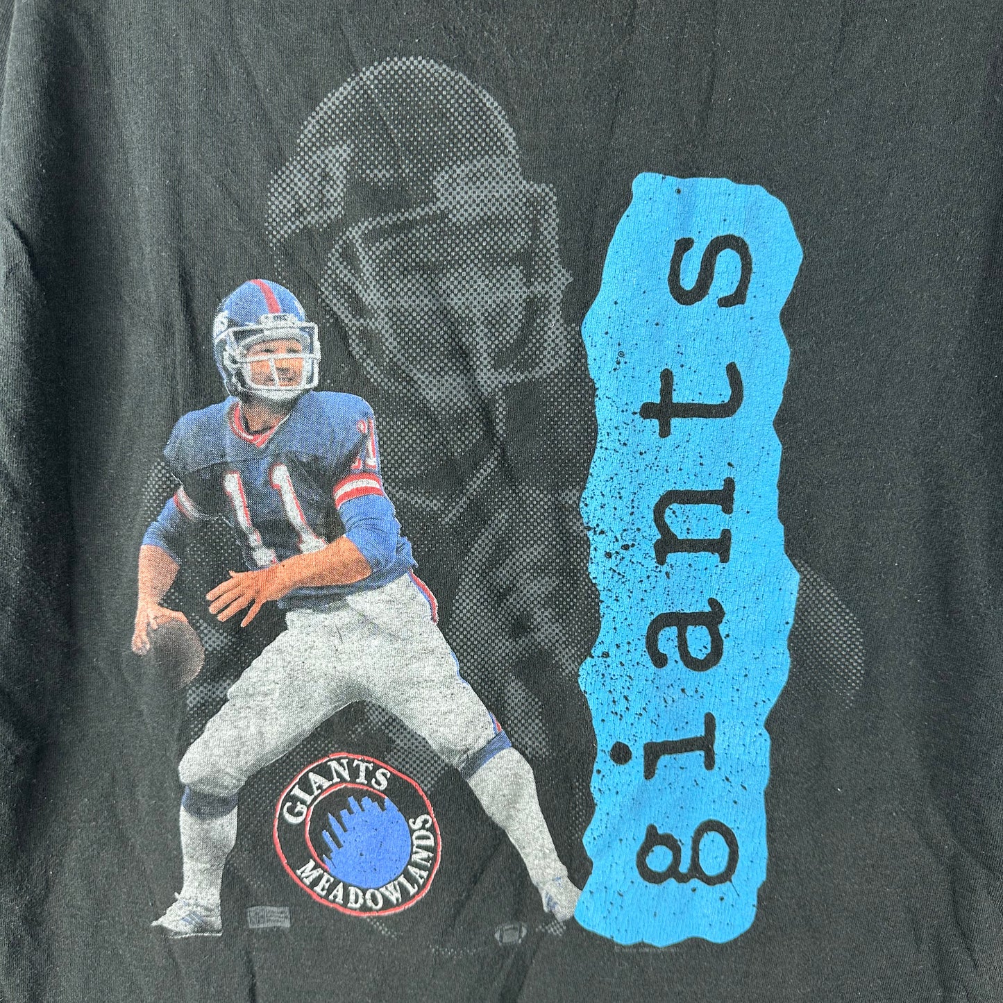 Vintage 80s Phil Simms New York Giants NFL Salem Sportswear T-shirt