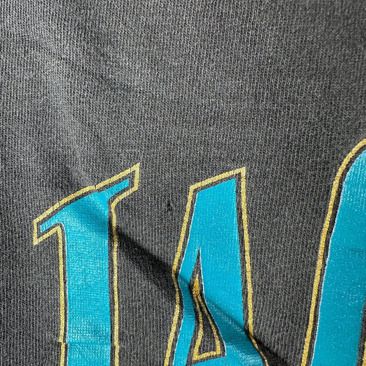 Vintage 1993 Jacksonville Jaguars NFL Nutmeg Single Stitch T-shirt
