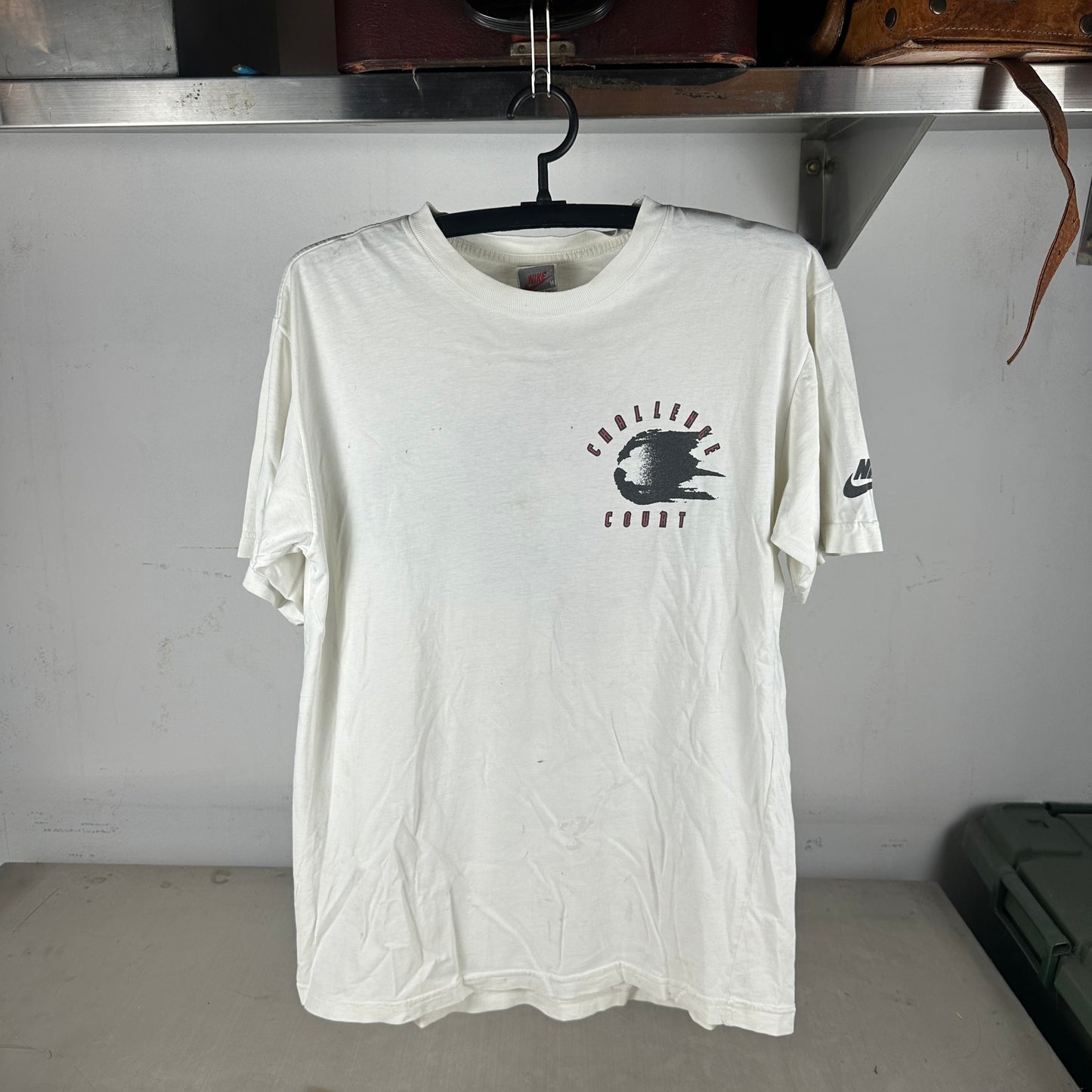 Vintage 90s Nike Tennis Challenge Court Graphic T-shirt