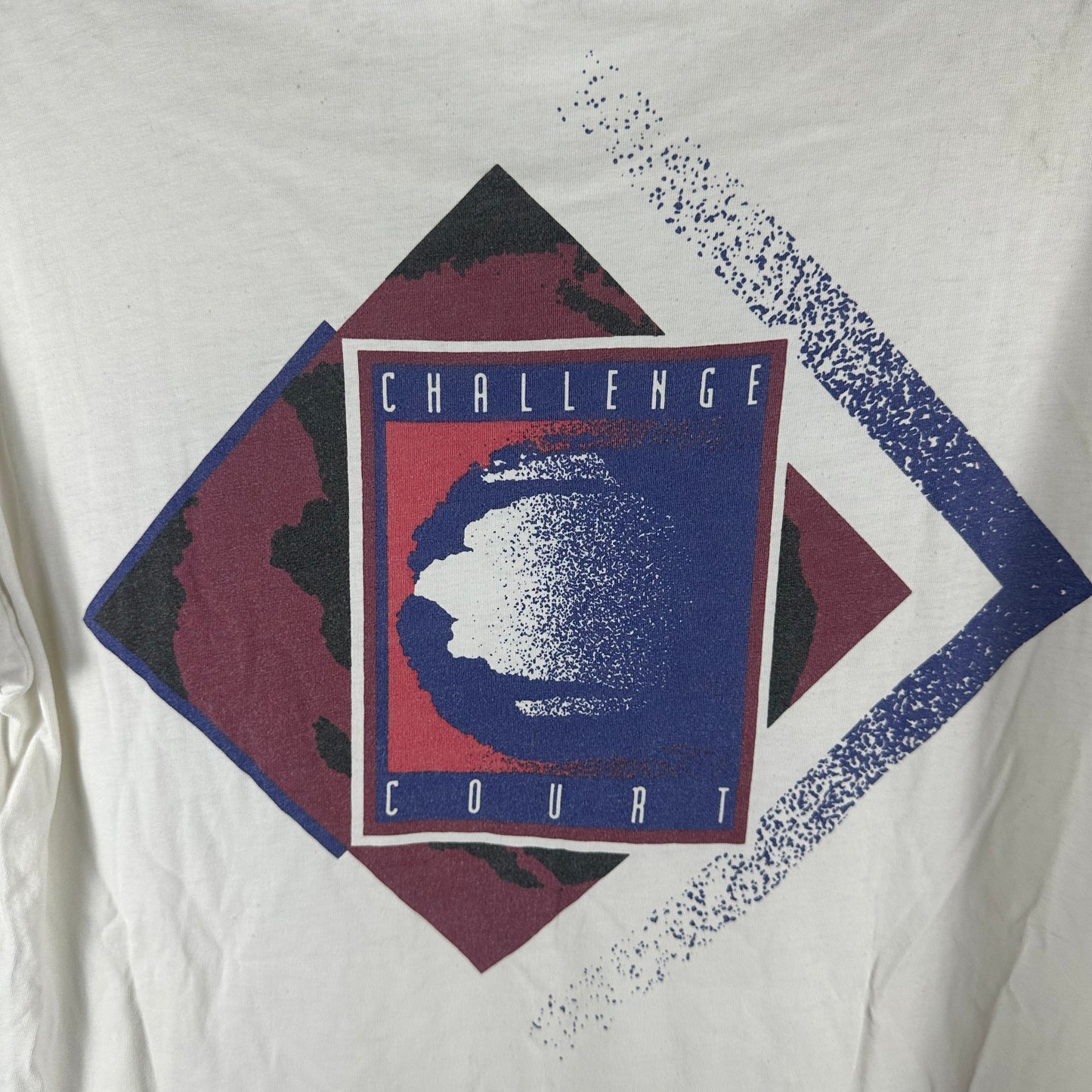 Vintage 90s Nike Tennis Challenge Court Graphic T-shirt