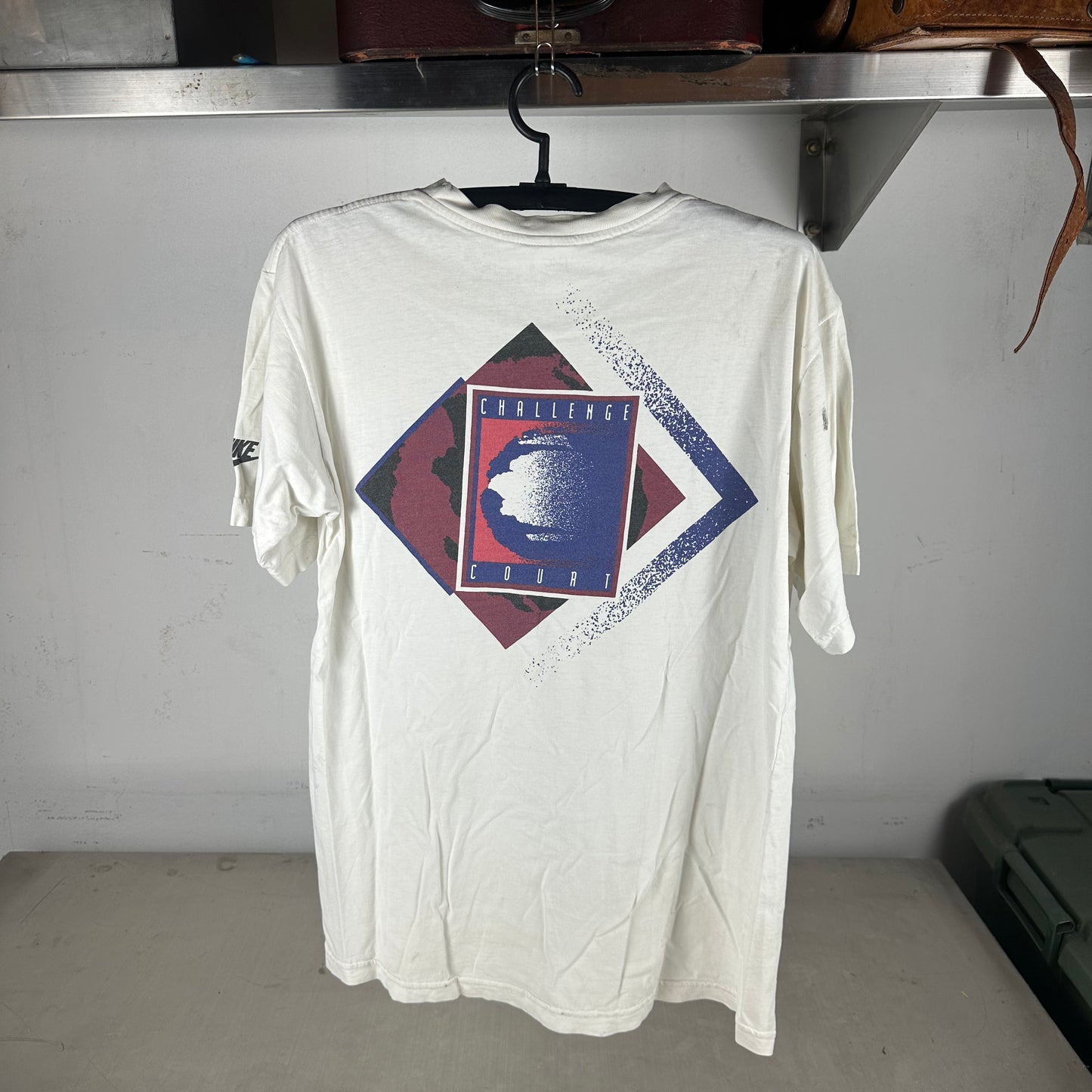 Vintage 90s Nike Tennis Challenge Court Graphic T-shirt