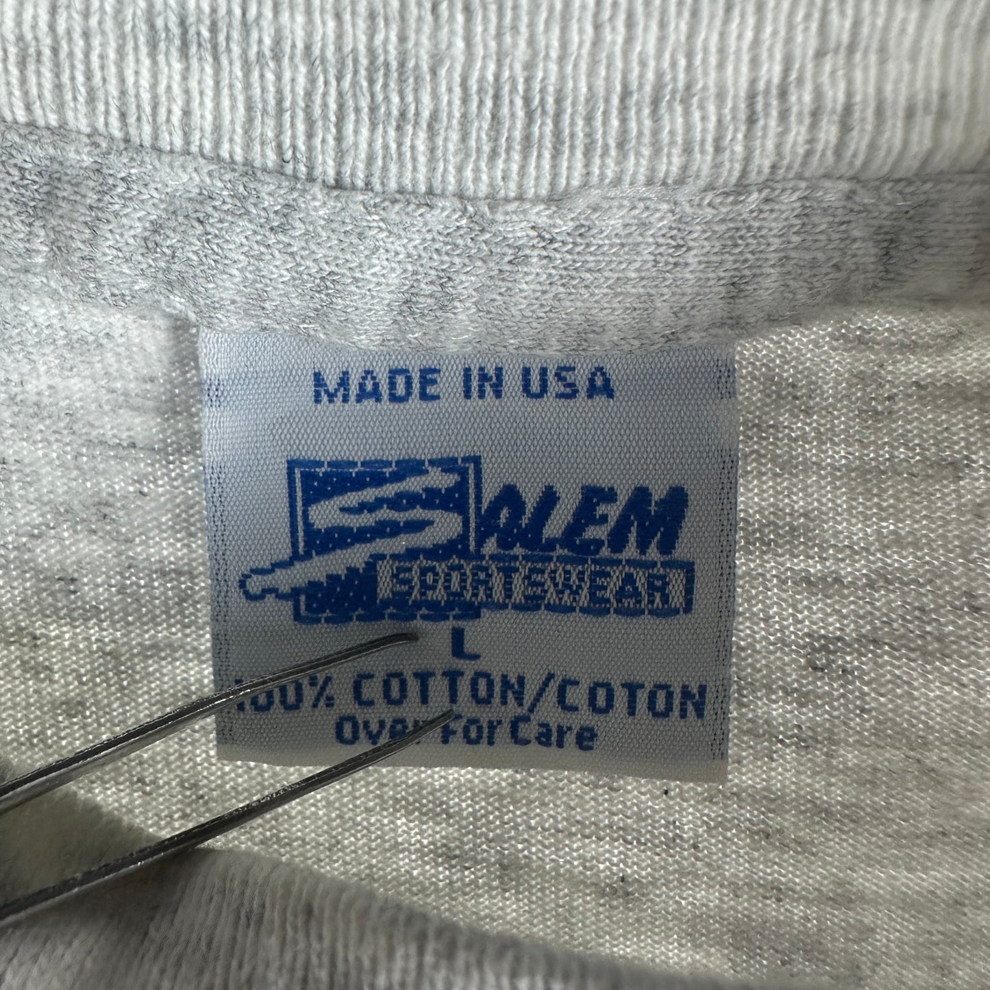 Vintage 1992 USA Dream Team Olympics Basketball Caricature Salem Sportswear T-shirt