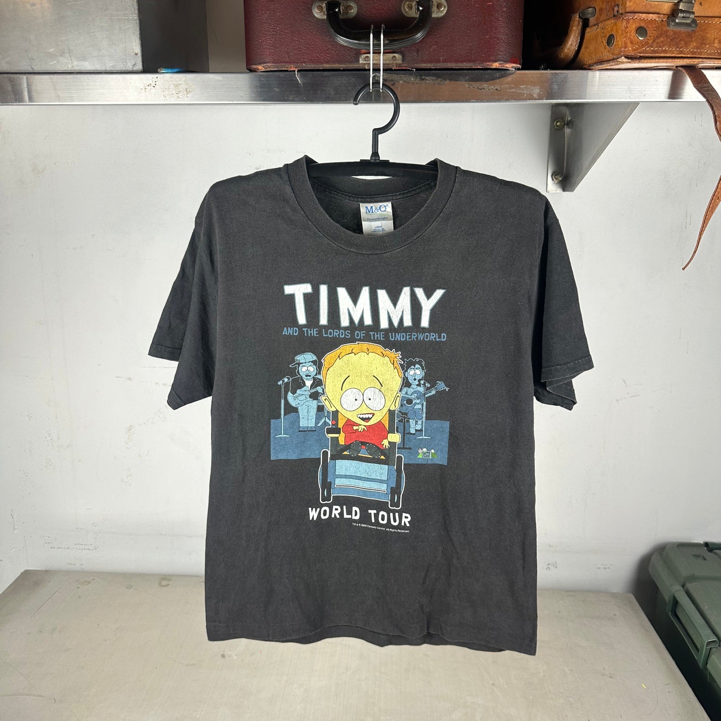 Vintage 2000 South Park Timmy and the Lords of the Underworld Promo T-shirt