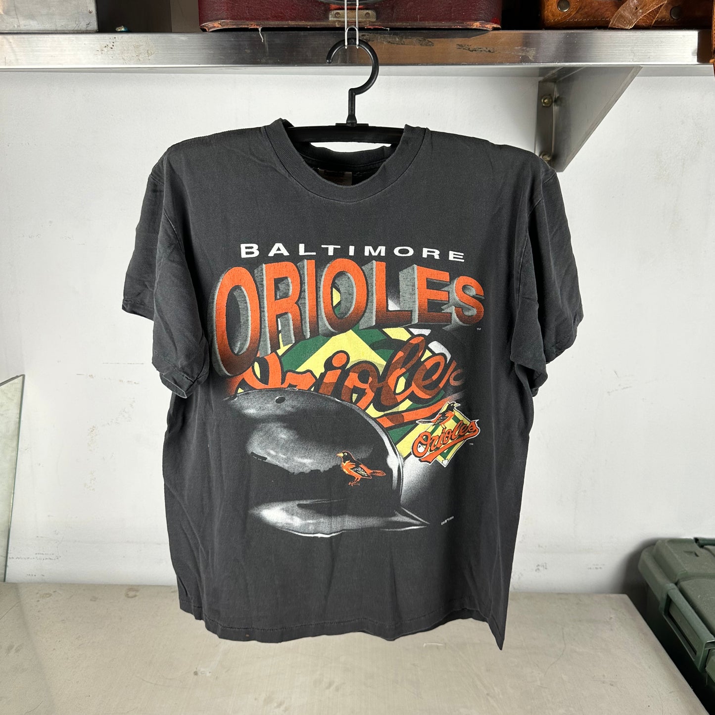 Vintage 1999 Baltimore Orioles Baseball MLB Graphic Single Stitch T-shirt